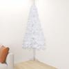 Day & Night - Day & Night White Corner Artificial Christmas Tree 150cm PVC