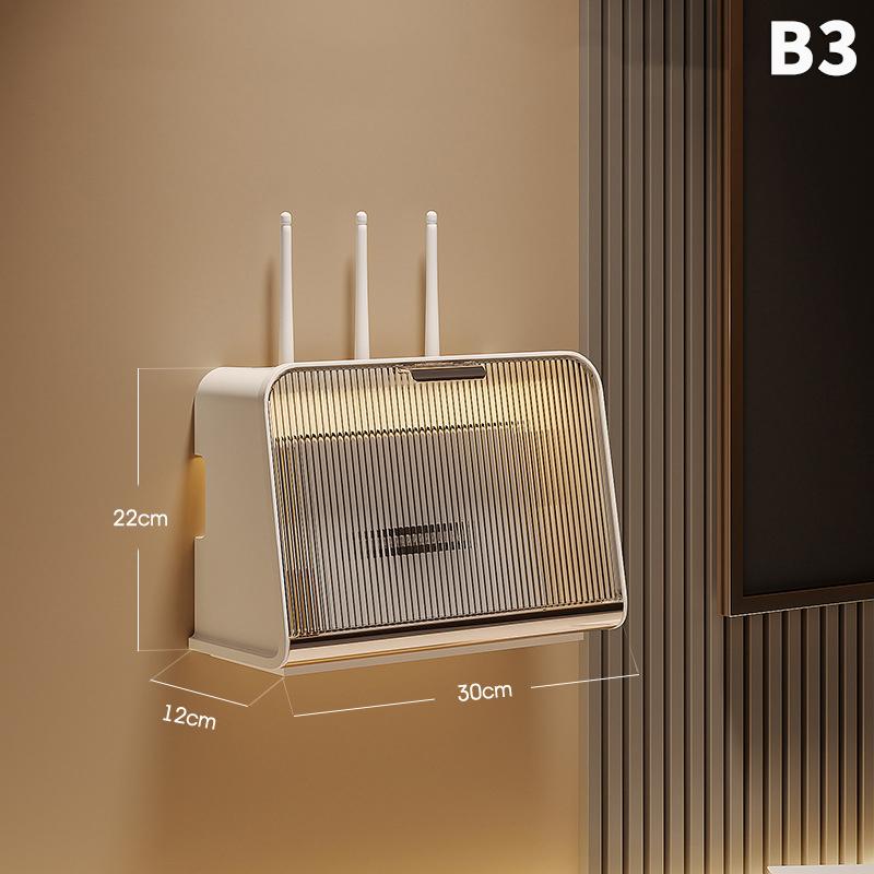 Коробка для хранения маршрутизатора, полка, настенный органайзер для Wi-Fi, коробка для розеток без перфорации, коробка-органайзер для телеприставки, коробка для хранения в гостиной