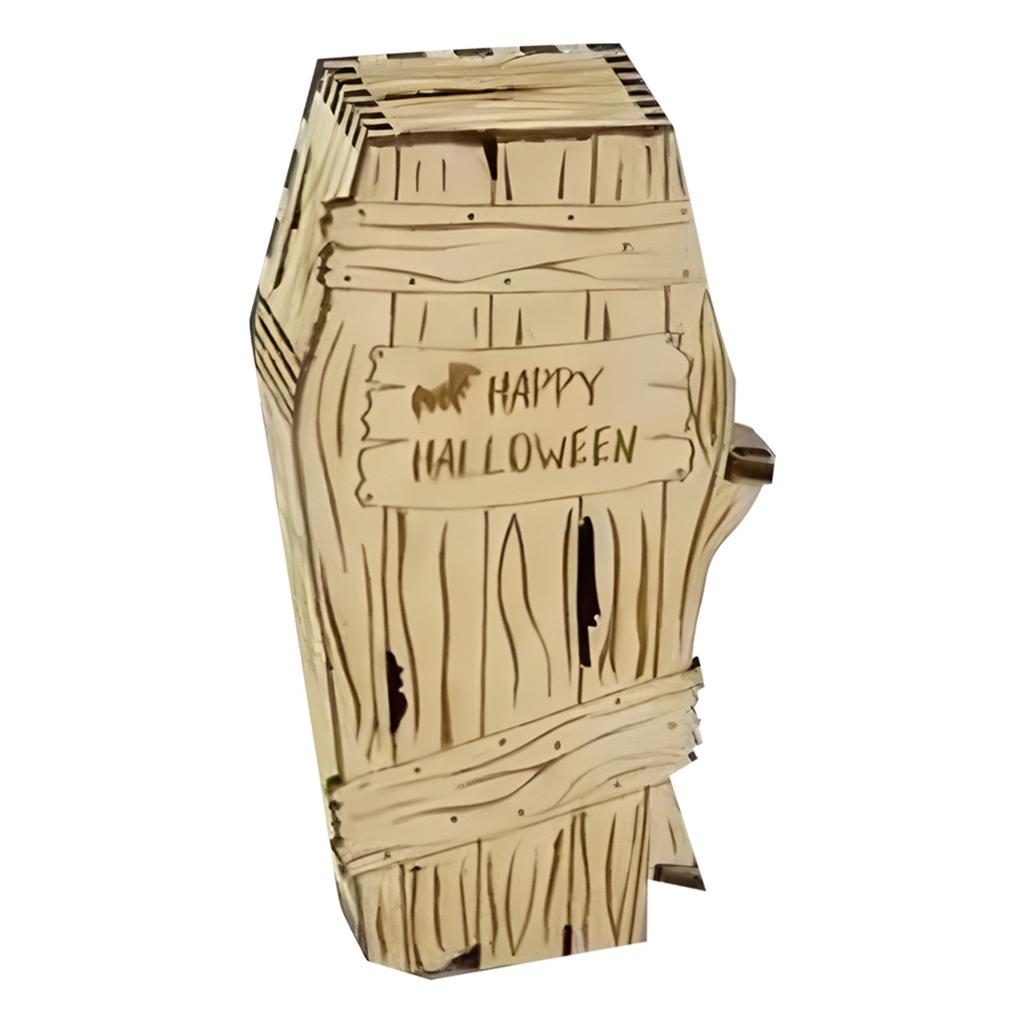 Коробка для конфет на Хэллоуин, Подарочная коробка, Праздничная атмосфера, Украшение для вечеринки на Хэллоуин, Подарочная коробка в виде гроба