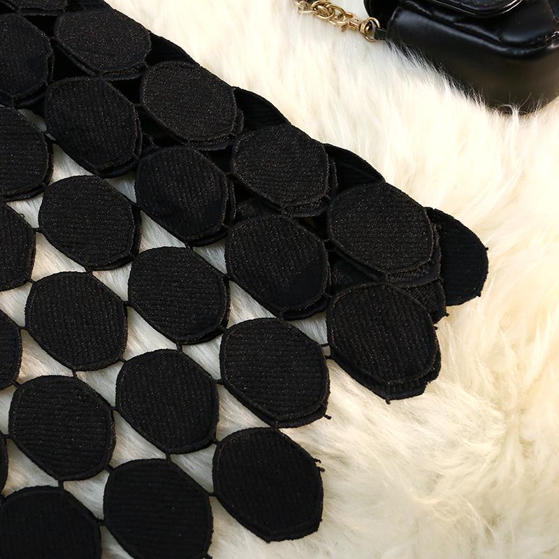 RUGOD Розовая юбка с кисточками, женская летняя новая трехмерная юбка-миди в горошек, полая нерегулярная прямая юбка