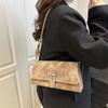 Французская нишевая дизайнерская сумка женская 2025 новая популярная универсальная с ремнем ощущение высокого класса одно плечо подмышка багет сатчел