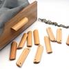 Natural Wood Furniture Handles Kitchen Door Knobs Cabinets Pulls Beech Wooden Handles for Cabinet and Drawers Furniture Hardware