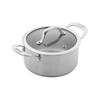 KUHN RIKON ALLROUND Sauté Pan with Glass Lid 20 Cm 3.1 Liters INDUCTION