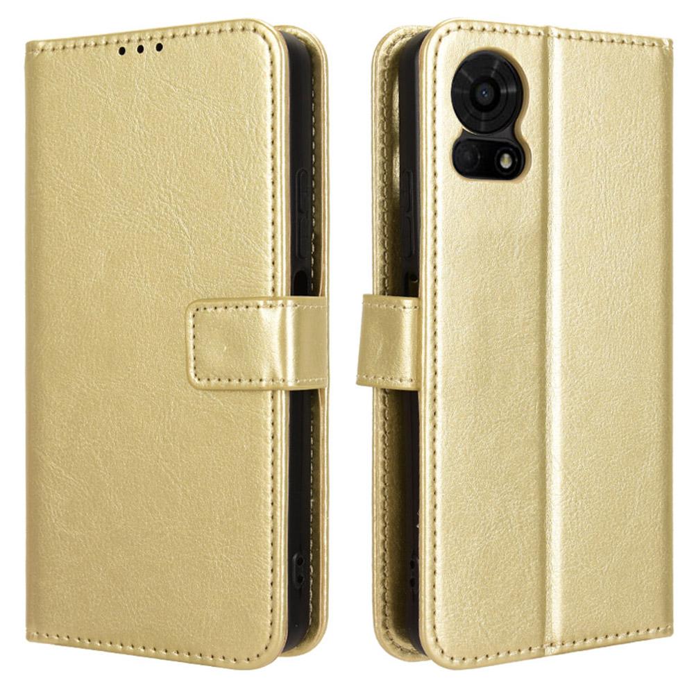 Для TCL 50 LE Чехол Кожаный Кошелек Чехол для Телефона Текстура Crazy Horse