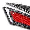 PVC Carbon Fiber Wheel Arch Trim Guard Cover Impact Resistant Design Universal Vehicle Compatibility Quick Installation