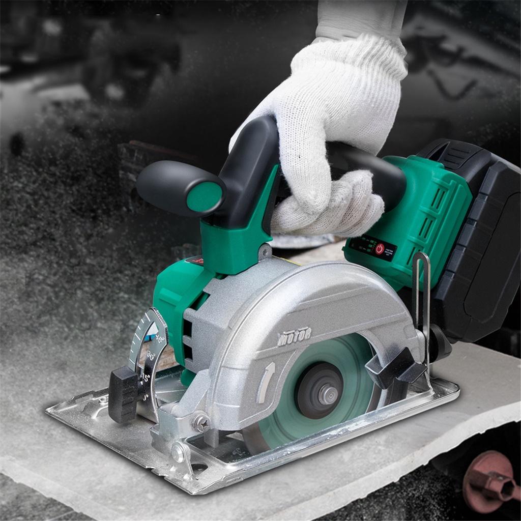 5000RPM Cordless Electric Circular Wood Cutter Curved Adjustable Cutting Sawing Machine