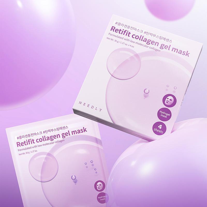 [NEEDLY] Retifit Collagen Gel Mask 36g*4EA