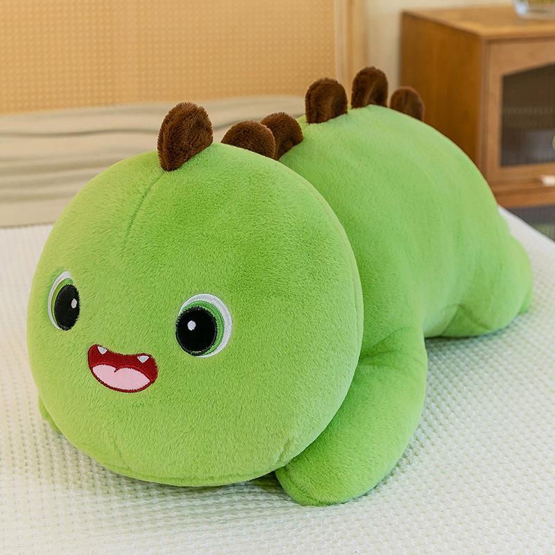 Dinosaur Plush Toy Doll Cute Bed To Sleep With Pinch Legs Long Throw Pillow Doll Rag Doll
