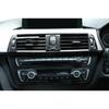 For BMW 3 4 Series GT 2013- Real Carbon Fiber Console Air Outlet Vent Trim