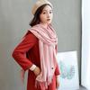 Solid Color Elegant Literary Scarf