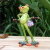1 шт. 3D лягушка, изделия из смолы, украшение для стола