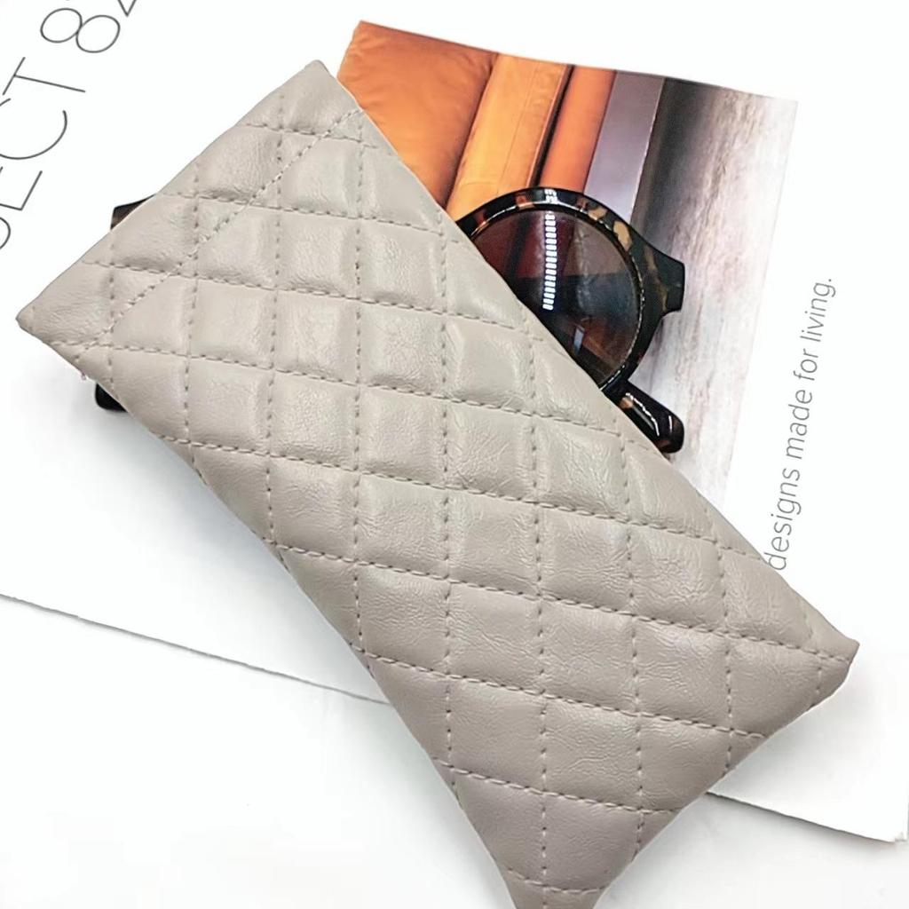 Солнцезащитные очки Мягкий кожаный чехол с пружинным зажимом