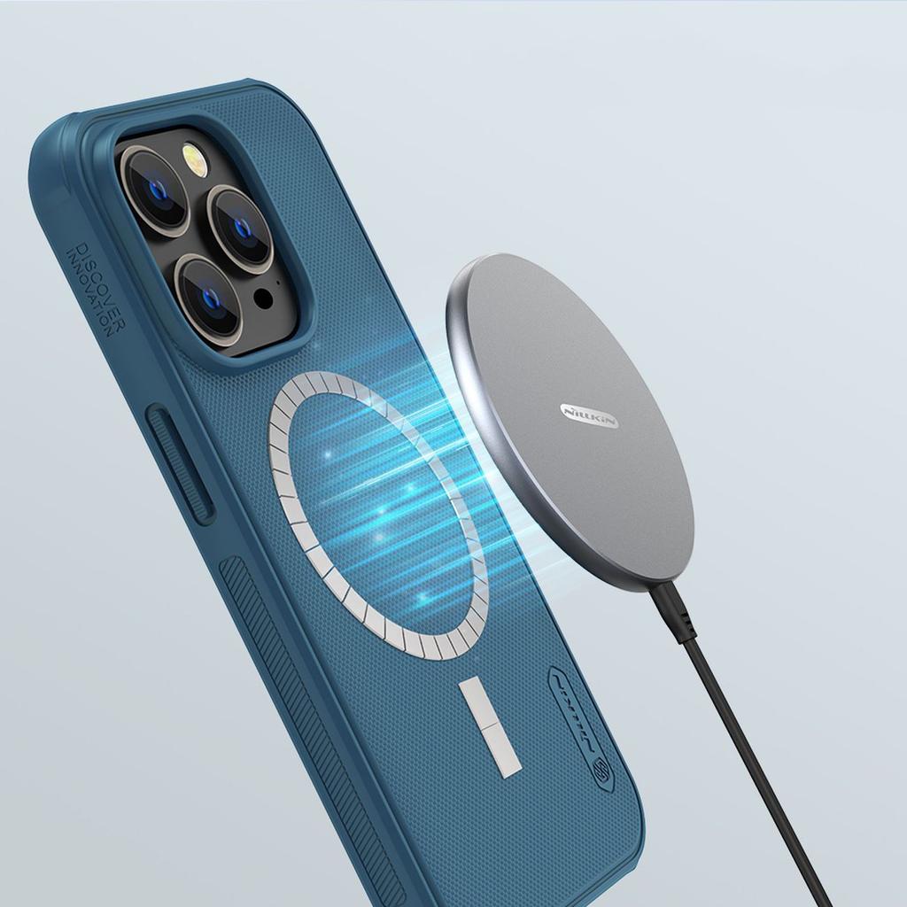 Nillkin Magnetic Shield Case for iPhone 14 Pro Max - Black with MagSafe Compatibility