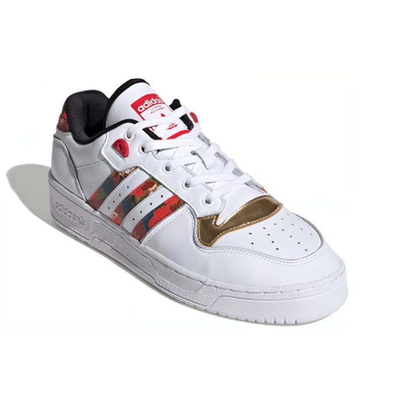 adidas Женские кроссовки Rivalry Low CNY 'Черный Золотой Красный' FW5273