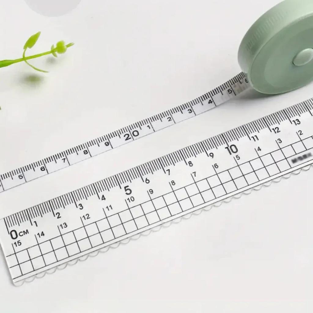 1pcMeter Tape Measure Nordic Style Small Tape Measure Portable Student Soft Leather Tape Measure