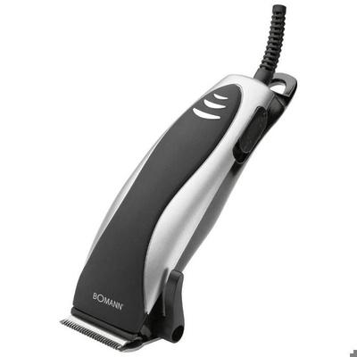 Tondeuse à Cheveux et à barbe с 4 Longueurs de Coupe, Tête en Acier Inox. Bomann HSM 8006 CB 10W Noir/Gris 680061