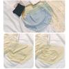 Women Underpants Seamless Solid Color Ice Silk Soft Breathable Quick-drying Low Waist Moisture-wicking Elastic Lady Briefs Sports Panties