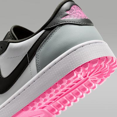 Air Jordan 1 Low Golf Шипованные 'Белый Светло-Пемзовый'