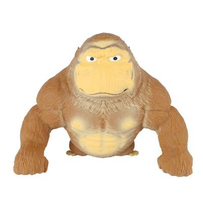 Игрушка - ZULBCEO - Эластичная обезьянка - Коричневая - Антистресс - 19x20 см