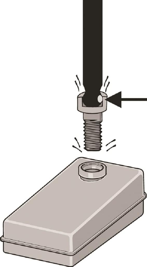 BONDHUS Hex Wrench with Screw Black Oxide Set PBLX7M 74992 ProHold® (L-Wrench Grip) Set, Finish, 7-Piece (1.5, 2, 2.5, 3, 4, 5, 6mm) No.