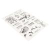 4pcs Clear Stamps  Interesting Reusable  Material Transparent Appearance Embossing Scrapbookin