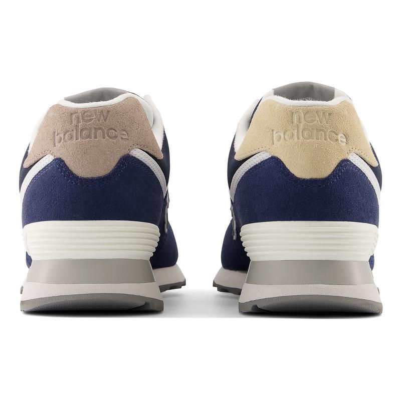 New Balance Кроссовки унисекс 574 Midnight Blue белые U574NL2