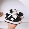 Детская обувь Star Cotton Shoes Winter Plus Velvet в корейском стиле, теплая, повседневная, модная, удобная детская обувь для мальчиков и девочек