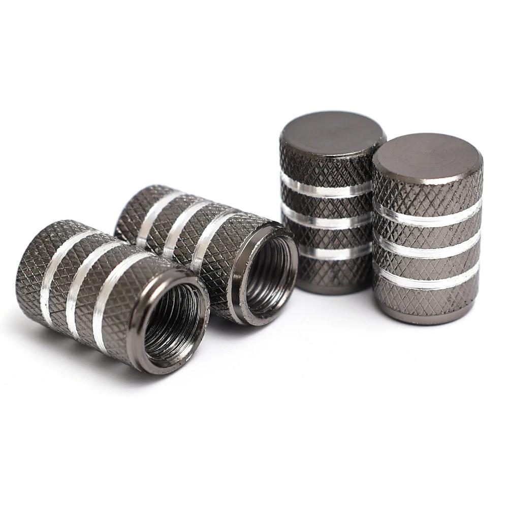 1-4 шт. колпачки для автомобильных шин, алюминиевые колпачки для автомобильных, грузовых, мотоциклетных, велосипедных шин, колпачки для колесных клапанов, автомобильные аксессуары