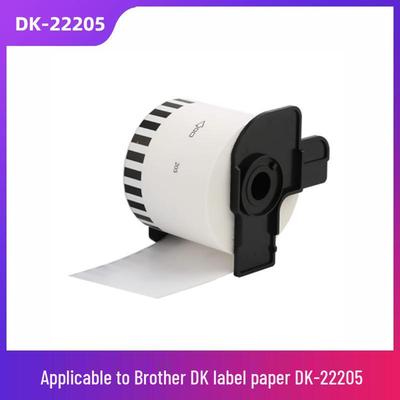 Ленточный картридж Brother QL и термобумага DK-22205 шириной 62 мм