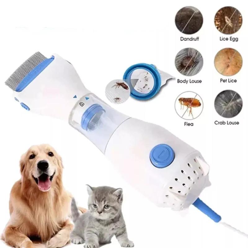 Premium Electric Flea And Lice Removal Comb For Dogs And Pets With Durable Abs And Stainless Steel