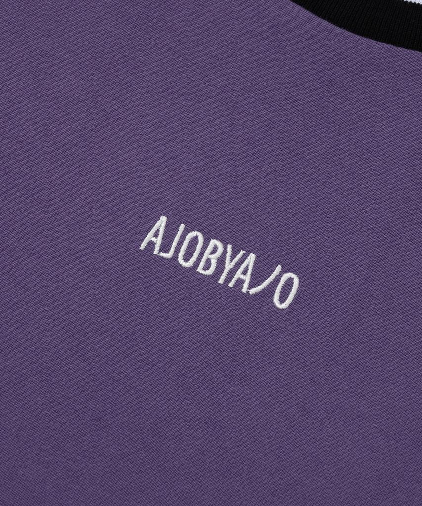 AJOBYAJO [Pba] Aj Rugby T-Shirt [Purple]