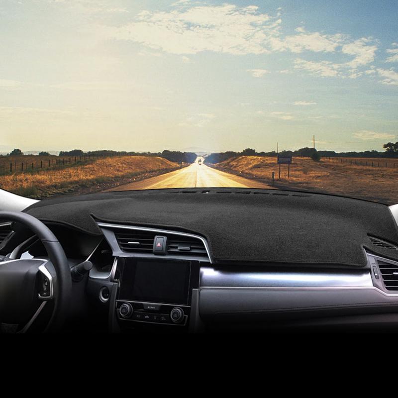 For Honda Civic 10th 2016 2017 2018 2019 2020 Car Dashboard Mat Sun Shade Instrument Desk Non-slip Cover Accessories