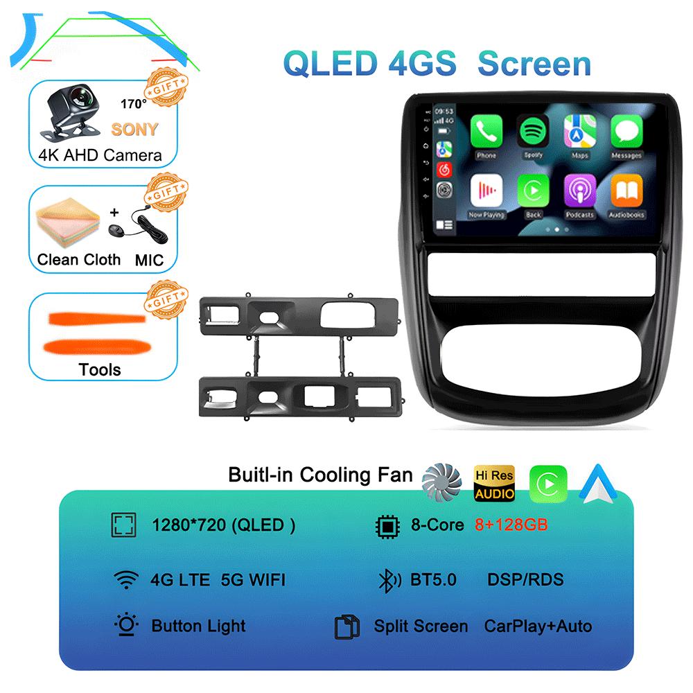 Автомагнитола Android 14 для Renault Duster 1 2010 - 2015 для Nissan terrano lll 3 2014 - 2022 Мультимедийный видеоплеер Навигация s