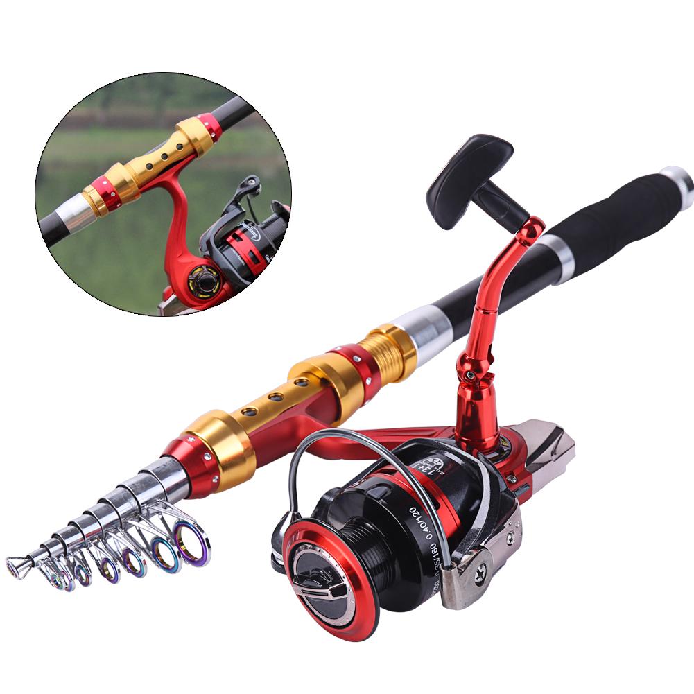Спиннинг с рыболовной катушкой Комбинированная удочка и катушка из углеродного волокна для морской рыбалки