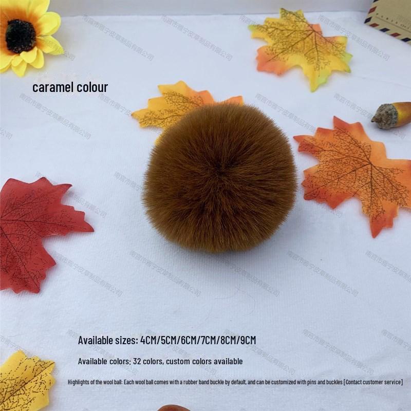 5 см цветной плюшевый мяч для самодельных украшений, одежды и аксессуаров