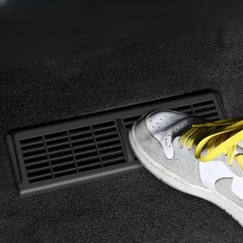 Для Tesla Model Y 2022 Аксессуар Защитная крышка воздухозаборника под сиденьем Модель 3 2023 Ремонт салона Крышка воздухозаборника под сиденьем