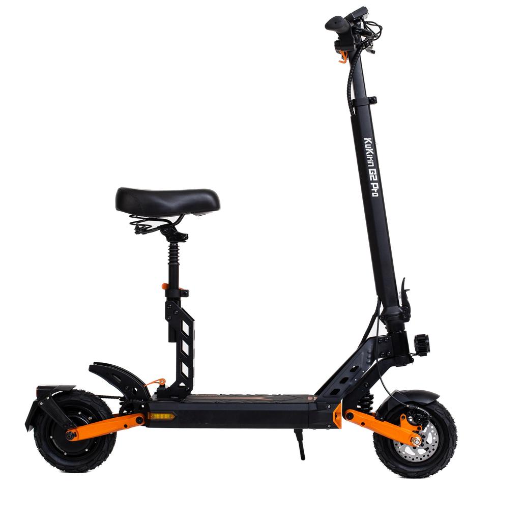 KuKirin G2 Pro Outdoor Multi Terrain Electric Scooter With Seat 500W Motor 48V15.6Ah Battery 9 Inch Vacuum Tires City Commuting Adult Electic Scooter