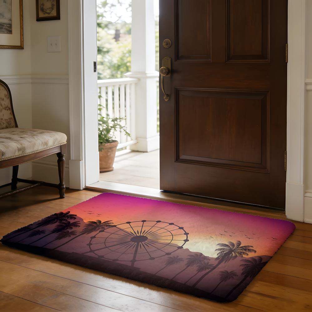 Floor Mat Soft Flannel Rug Non Slip Absorbent Mat for Bathroom Bedroom Home Decor Singer K Katy P Perry Hot Album
