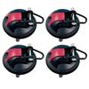 4PCS Suction Cup Hooks for Campervan For Awnings Heavy Duty Load Support up to 30 kg Ideal for Tent and Outdoor Gear Hanging