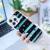 Y2k I-INS Граффити Чехол для Телефона Для IPhone 16 17 15 14 12 13 Pro Max Черный Цвет Ударопрочный Чехол