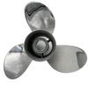 Лодочный гребной винт 13 1/4x17, подходит для подвесного двигателя Mercury 60HP-125HP, 3 лопасти, нержавеющая сталь, 15 зубьев, OEM НЕТ: 48-77344-А45 13,25х17