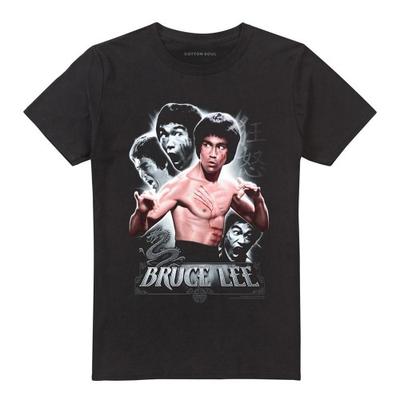 Унисекс Взрослая футболка Bruce Lee Lee Inner Fury