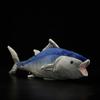 Cute Thunnini Pacific Bluefin Tuna Plush Toy Soft Realist Thunnus Orientalis Lifelike Ocean Animal Geography Model Kids Gifts