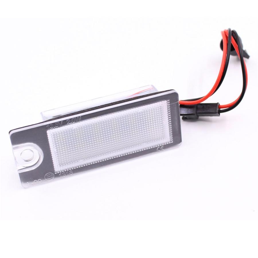 2 шт. Светодиодные фонари номерного знака без ошибок, подходят для Volvo S80 V70 XC70 S60 XC90