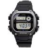Casio Стандартные цифровые часы DW-291HX-1AV с длинным ремешком, мужские, черные, международная модель [параллельный импорт]