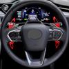 For Lexus Car Steering Wheel Shift Paddle NX RX 350h UX LX ES LS RZ LM LBX 2023 2024 Alloy Shifter Paddles Sticker Accessories