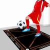 Футбольный тренировочный коврик с отпечатками стоп, противоскользящий, для домашнего использования, гостиных, нескользящий декор, ежедневный домашний противообрастающий ковер