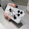 Чехол для Samsung S24 Ultra Чехлы Galaxy A54 Чехол с узором паука Прозрачный кристальный чехол для S23 FE S22 S21 Plus A14 A34 A33 A53 Крышка