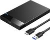 Корпус для 2,5-дюймового жесткого диска USB 3.0 к SATA III Адаптер Поддерживает 2,5-дюймовые SSD и HDD 9,5 мм 7 мм Внешний корпус для жесткого диска