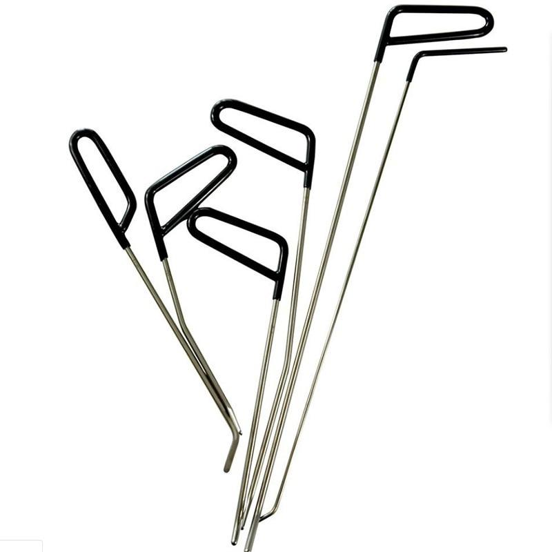 Автомобильные инструменты, крючки, стержни, набор для ремонта вмятин без покраски, автомобильные инструменты, инструменты для удаления вмятин на двери, града, нажимные крючки